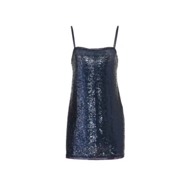 Free People Time To Shine Sequin Slip Dress - Picture 2 of 12